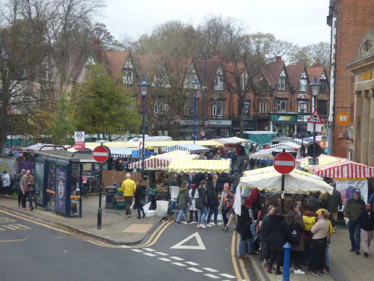 Moseley Farmers Market over the years